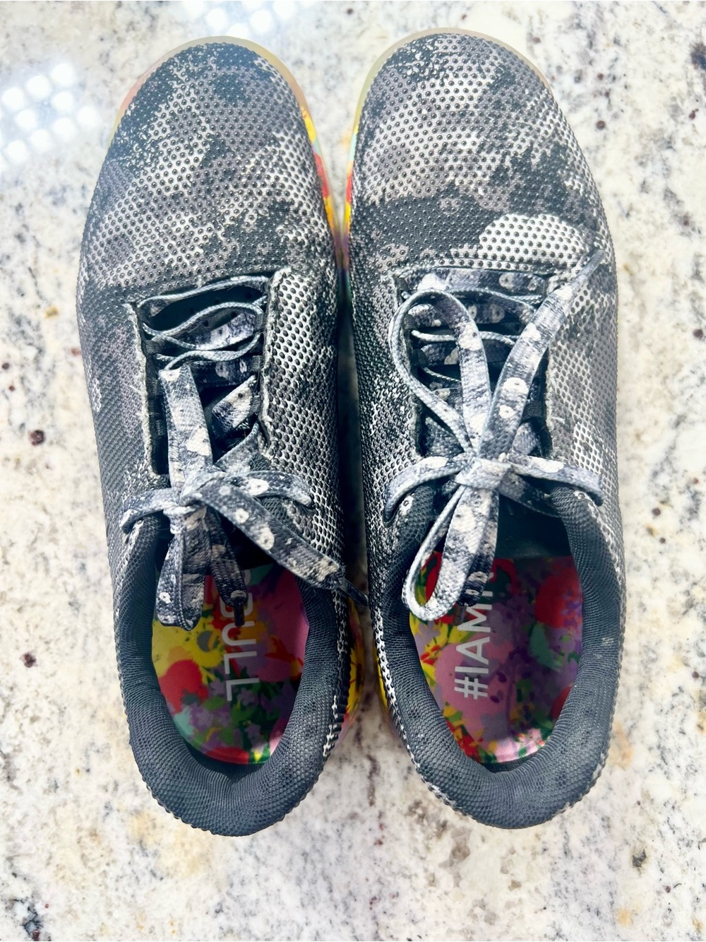NOBULL Monochrome Superblossom Unisex Trainers - Picture 8 of 10